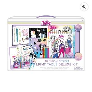 Justice Fashion Design Light Table Deluxe Kit